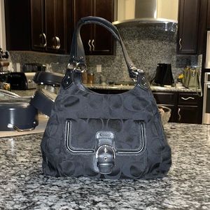 Black Coach Tote Purse